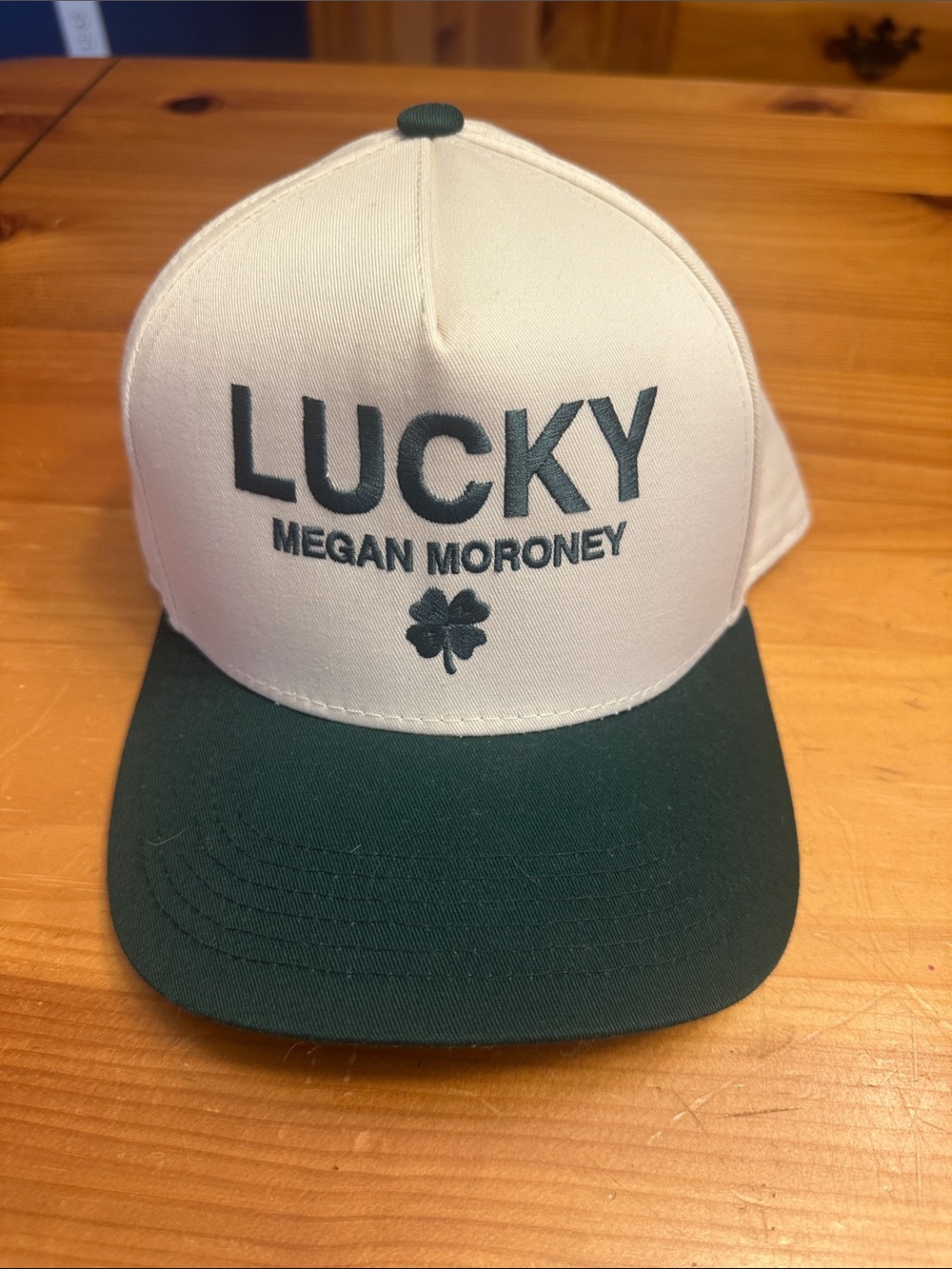Lucky Megan Moroney Two-Tone Trucker Hat - Green/White